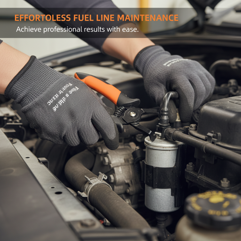 Kraftstoff-Schlauchverbinder Zange – Auto Filter Abzieher Werkzeug🔧🚗