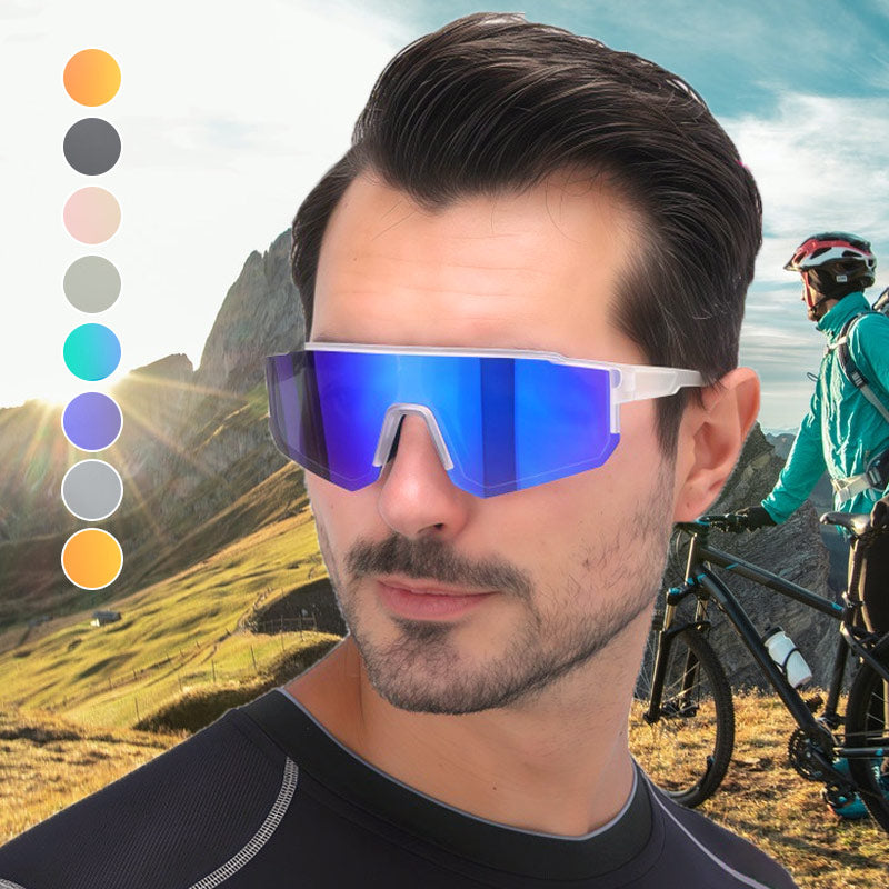 Sport-Sonnenbrille mit selbsttönenden Gläsern – TR90-Rahmen, polarisiert & UV-Schutz – ideal zum Wandern, Radfahren & für Outdoor-Aktivitäten⛰️🚴‍♂️