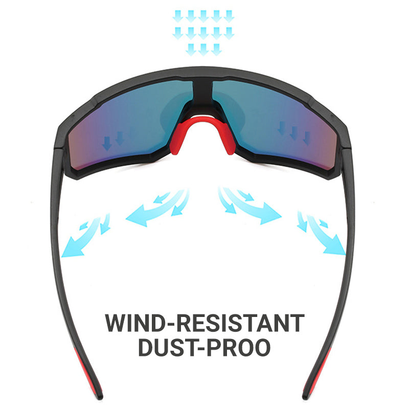 Sport-Sonnenbrille mit selbsttönenden Gläsern – TR90-Rahmen, polarisiert & UV-Schutz – ideal zum Wandern, Radfahren & für Outdoor-Aktivitäten⛰️🚴‍♂️