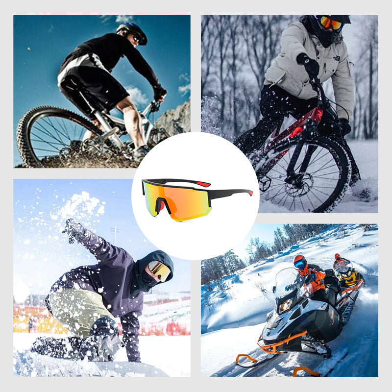 Sport-Sonnenbrille mit selbsttönenden Gläsern – TR90-Rahmen, polarisiert & UV-Schutz – ideal zum Wandern, Radfahren & für Outdoor-Aktivitäten⛰️🚴‍♂️
