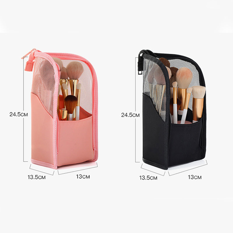 Wasserdichte Kosmetiktasche – Tragbarer Make-up Organizer für Pinsel, Lippenstift & Masken💄✨