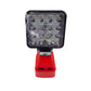Makita 18V Arbeitslicht, 2-Modus LED Flutlicht mit zwei USB-Anschlüssen für Notfall