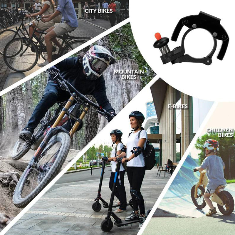 🚲🔔 Unsichtbare Fahrradklingel aus Aluminium – Ideal für Mountainbikes, Praktisches Fahrrad-Zubehör