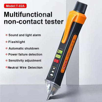 ⚡🛡️ 50% RABATT! Berührungsloser Spannungsprüfer mit doppelter Alarmfunktion – Sicher, präzise & perfekt für Elektriker, Heimwerker & Werkstatt ✨