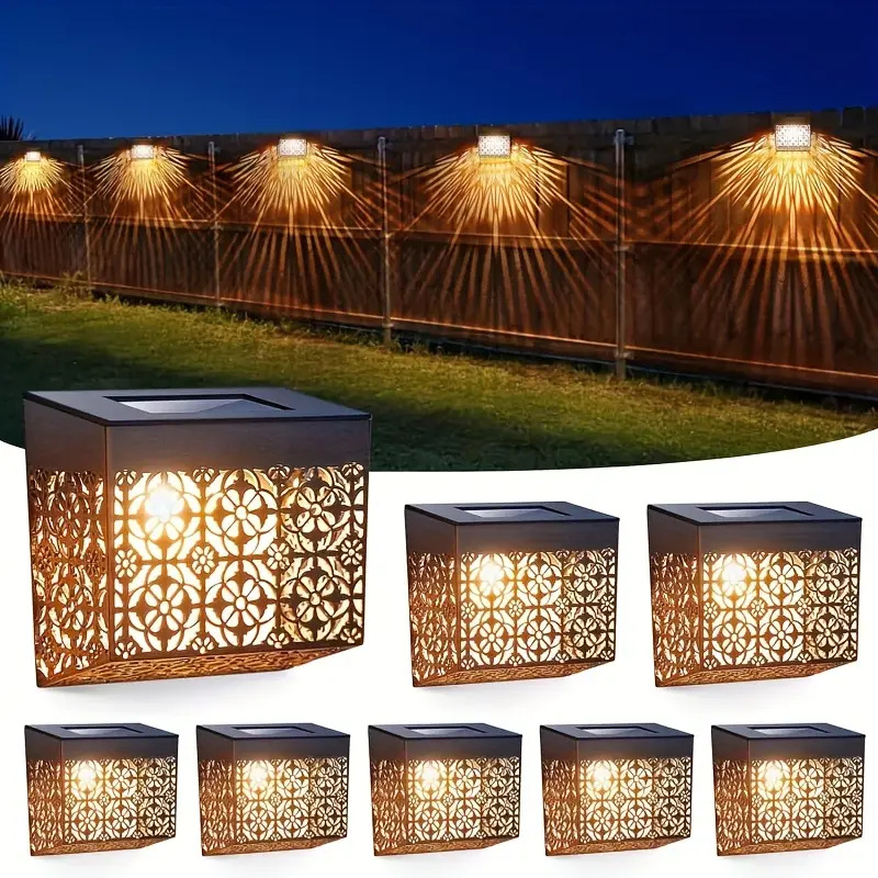 💡 50% RABATT! ☀️ Solarbetriebene LED-Wandleuchte – Dekorativ, Automatisches Ein/Aus & Wetterfest für Wege & Garten 🏡