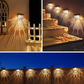 💡 50% RABATT! ☀️ Solarbetriebene LED-Wandleuchte – Dekorativ, Automatisches Ein/Aus & Wetterfest für Wege & Garten 🏡