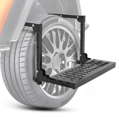 🚗🪜 Reifen-Trittstufe für Auto – Robuste Einstiegshilfe, Ideal für SUV & Offroad