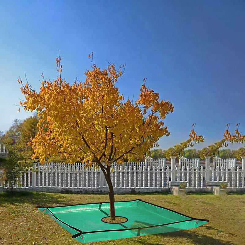 78.7"X78.7" Landscape Tarp for Trimming with 12-inch Hole