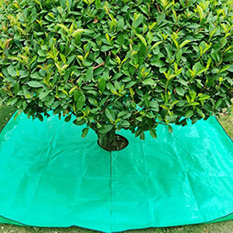 78.7"X78.7" Landscape Tarp for Trimming with 12-inch Hole