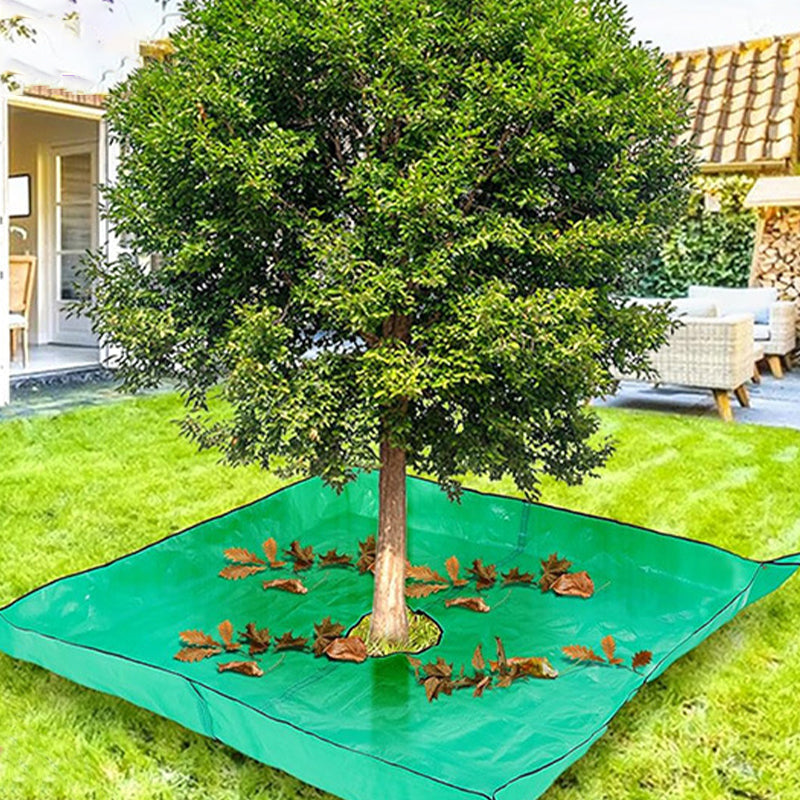 78.7"X78.7" Landscape Tarp for Trimming with 12-inch Hole