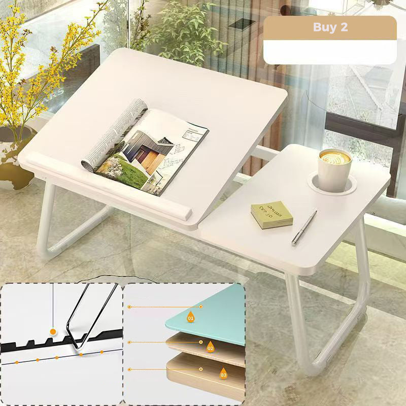 💻🛏️ Verstellbarer Betttisch – Klappbar, Ideal für Laptop, Lernen & Arbeiten im Schlafzimmer