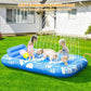 🌊🐶 Wasserspielmatte – Kinder & Haustiere, Outdoor, Mit Wasserbefüllung, Spritzsicher