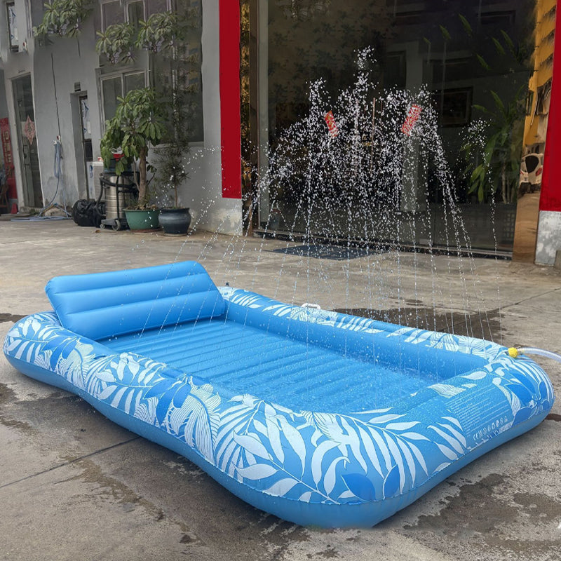 🌊🐶 Wasserspielmatte – Kinder & Haustiere, Outdoor, Mit Wasserbefüllung, Spritzsicher