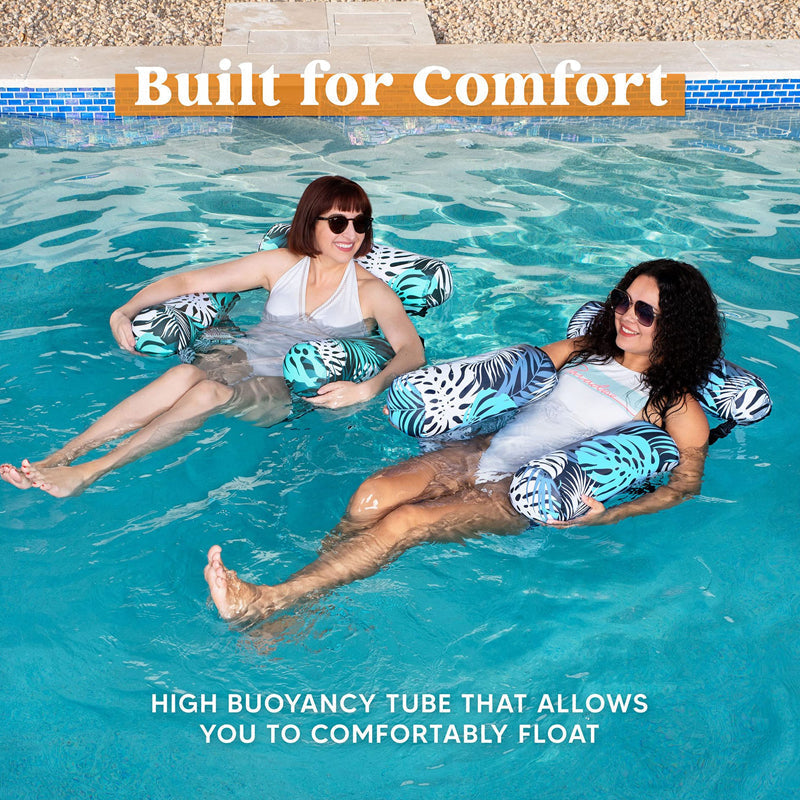 ⏰ 50 % RABATT – Nur für kurze Zeit ✨Aufblasbarer Floating Chair 🏖️ Komfortabler Wassersessel für Pool und Strand
