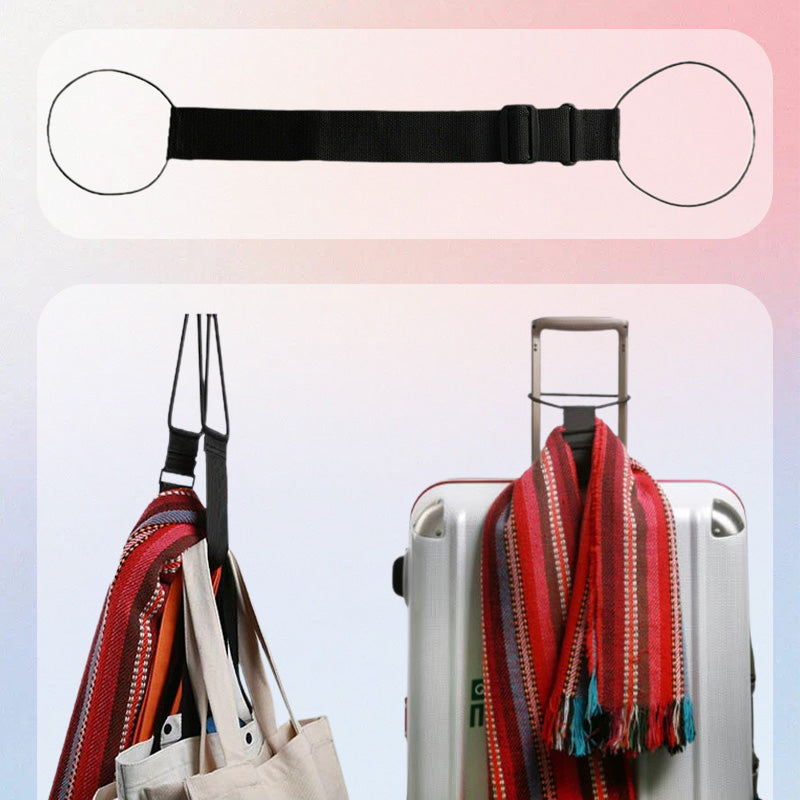 ⏰ 50 % RABATT – Nur für kurze Zeit ✨🧳 Elastische Gepäckbefestigungsgurte – verstellbar, robust & praktisch für Koffer, Reisetaschen & Gepäcksicherung 🔒