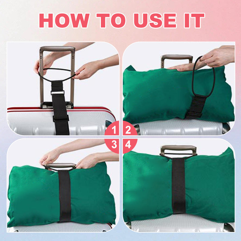 ⏰ 50 % RABATT – Nur für kurze Zeit ✨🧳 Elastische Gepäckbefestigungsgurte – verstellbar, robust & praktisch für Koffer, Reisetaschen & Gepäcksicherung 🔒
