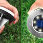 🌞🌿 Solar-LED-Bodenleuchten für den Garten – Kabellose Gartenbeleuchtung ohne Stromanschluss für Rasen und Beete