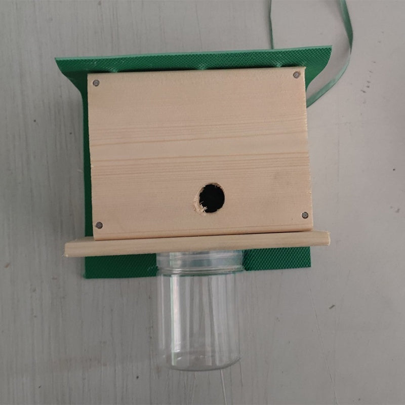 🐝🌳 Wespen- & Insektenfalle aus Holz – Effektiver Schädlingsfänger für Garten & Outdoor