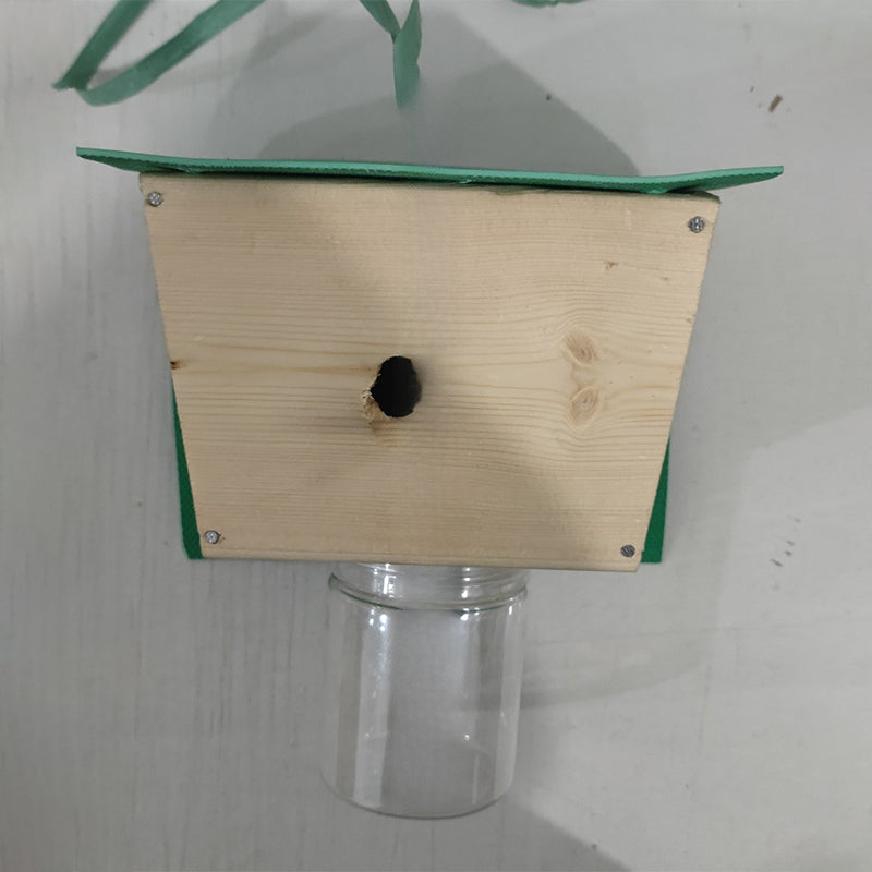 🐝🌳 Wespen- & Insektenfalle aus Holz – Effektiver Schädlingsfänger für Garten & Outdoor