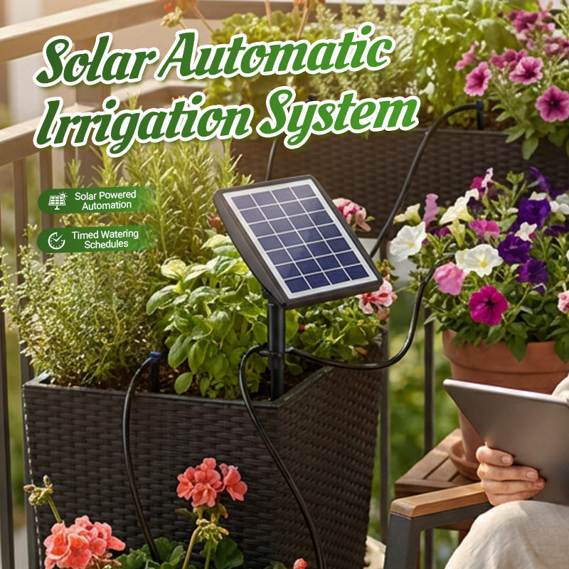 🌞💧 Solar-Blumenbewässerer – Intelligentes 3W Outdoor-Gießsystem, Komplettgerät