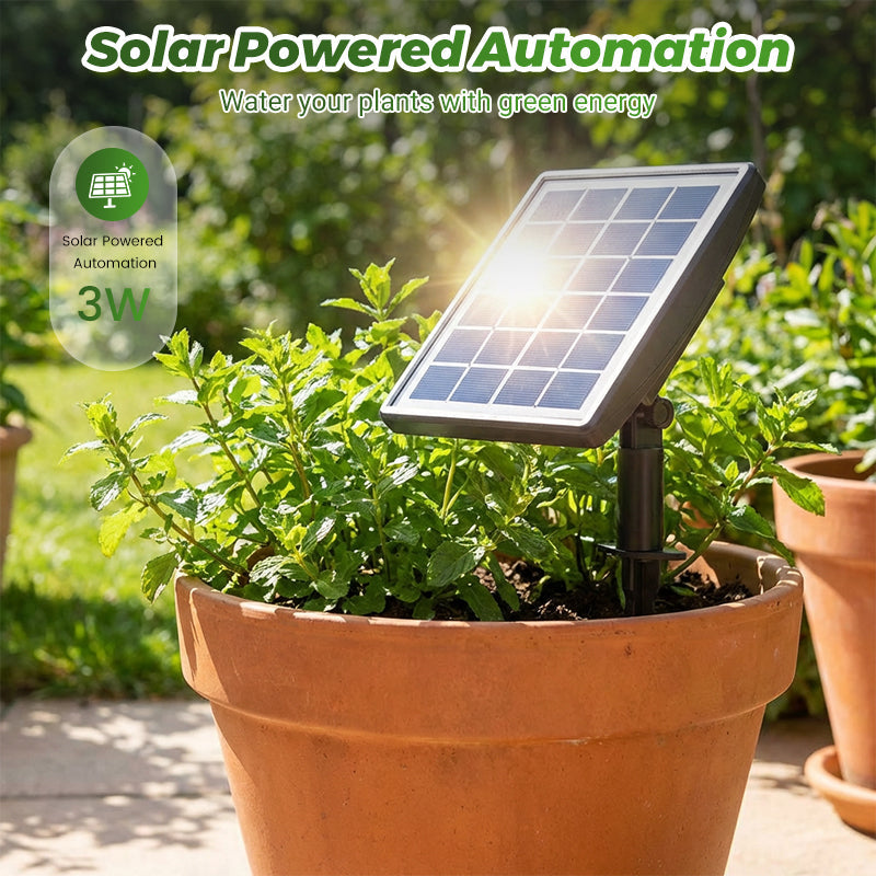 🌞💧 Solar-Blumenbewässerer – Intelligentes 3W Outdoor-Gießsystem, Komplettgerät