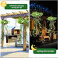 ☀️ 50 % Rabatt – Solar-Efeu-Lichterkette mit künstlichen Blättern – wasserdicht, 8 Beleuchtungsmodi & flexibel – perfekt für Garten, Balkon & Wanddekoration 🌿💡
