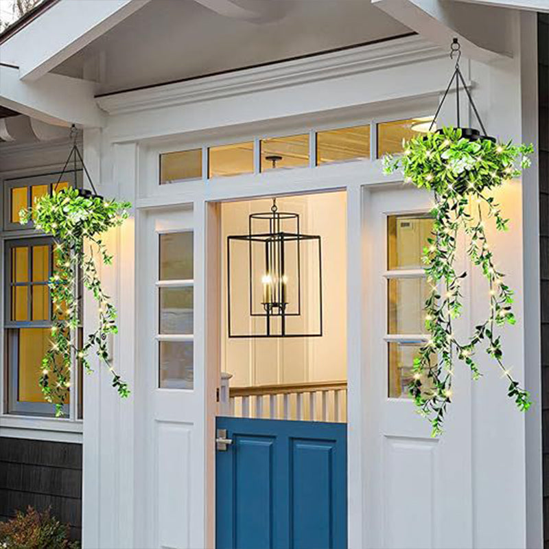 ☀️ 50 % Rabatt – Solar-Efeu-Lichterkette mit künstlichen Blättern – wasserdicht, 8 Beleuchtungsmodi & flexibel – perfekt für Garten, Balkon & Wanddekoration 🌿💡