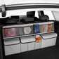 🛍️ 50 % Rabatt – Vielseitiger Kofferraum-Organizer mit Netzfächern – hängend, robust & praktisch für Auto, SUV & Familie 🚗