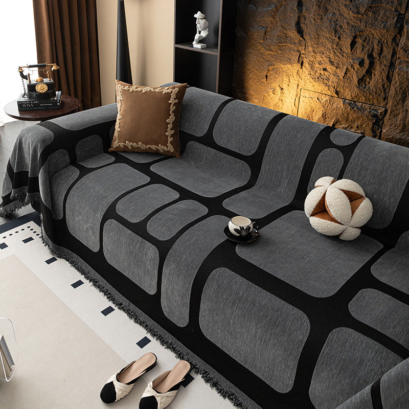 Hochwertiger Chenille Sofabezug – Dick und Rutschfest, für Alle Jahreszeiten, Pflegeleicht und Strapazierfähig🛋️✨