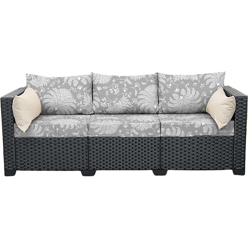 Kissenbezug für Outdoor-Sofa – Für Garten, Terrasse und Balkon, Strapazierfähig und Pflegeleicht