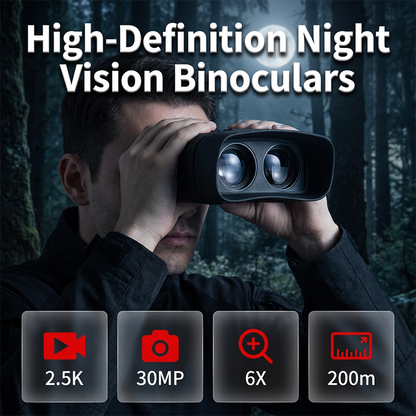 HD-Nachtsichtgerät mit großem Bildschirm – binokular, tragbar & aufnahmefähig (Foto/Video) – ideal für Outdoor, Tierbeobachtung & Sicherheit📹🌙