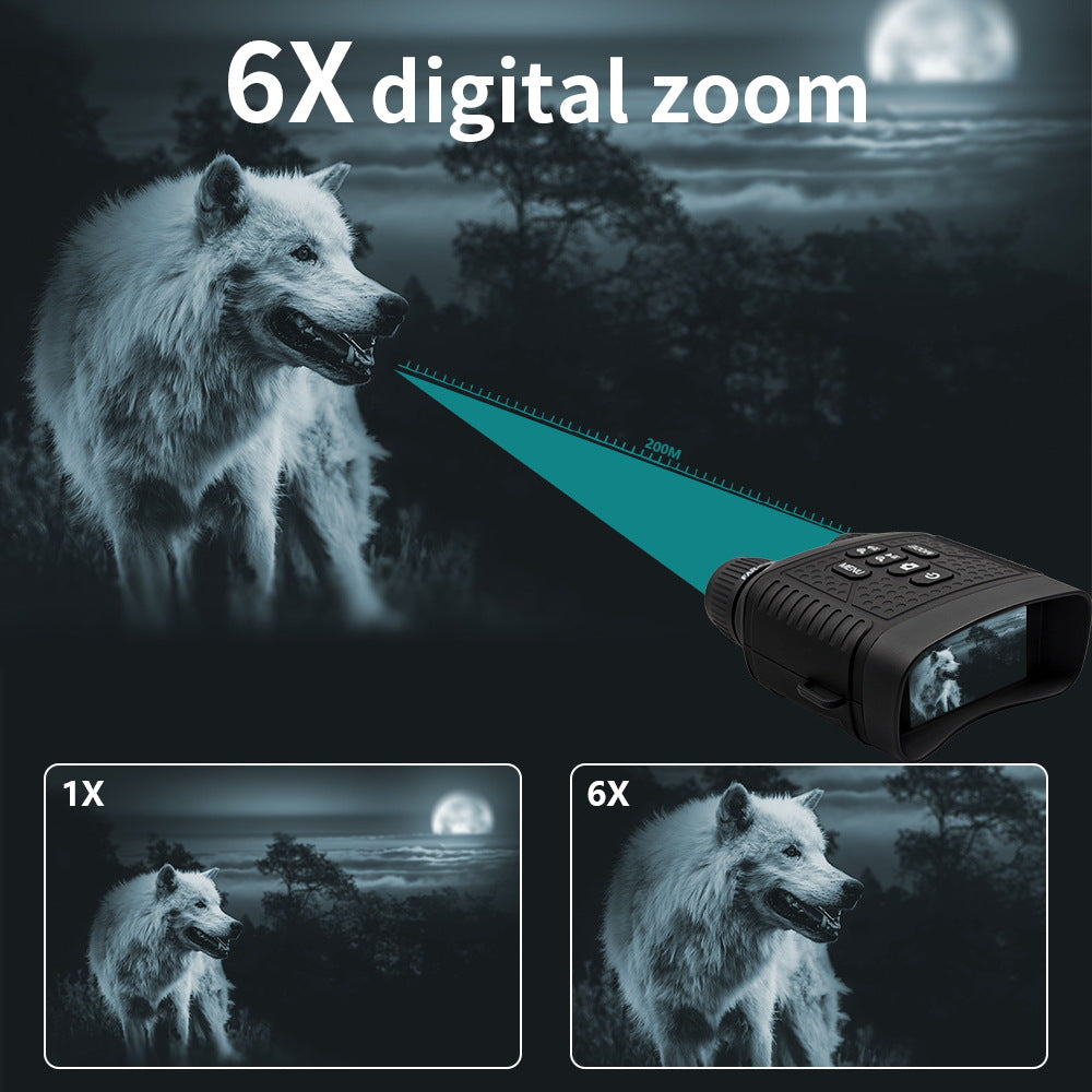 HD-Nachtsichtgerät mit großem Bildschirm – binokular, tragbar & aufnahmefähig (Foto/Video) – ideal für Outdoor, Tierbeobachtung & Sicherheit📹🌙