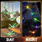 🦋 50 % Rabatt! Solar-Schmetterling Windspiel mit LED – Farbwechselnde Gartenleuchte für Balkon, Terrasse & Garten