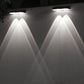 Solar-Wandleuchte für Garten & Terrasse – 3-in-1 Farbtemperatur einstellbar – dekorativ für Zaun, Mauer & Außenbereich🌞💡
