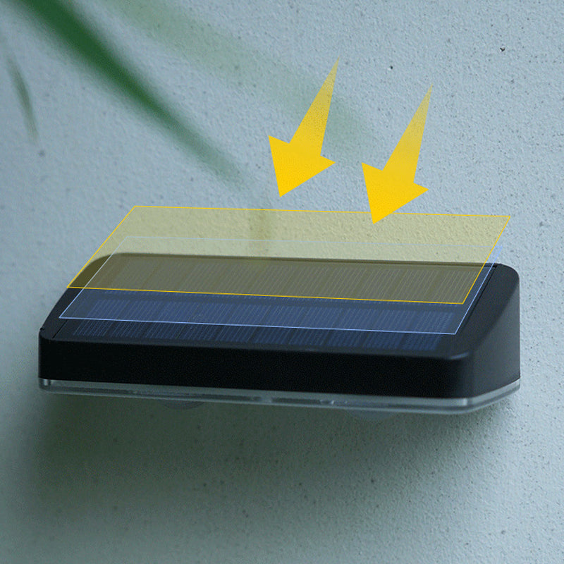Solar-Wandleuchte für Garten & Terrasse – 3-in-1 Farbtemperatur einstellbar – dekorativ für Zaun, Mauer & Außenbereich🌞💡