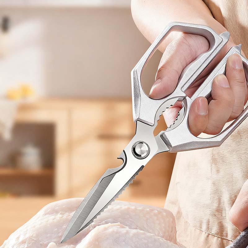🍗✂️ Hähnchenschere aus Aluminium – Leistungsstarke Küchenschere zum Schneiden von Geflügel und Knochen