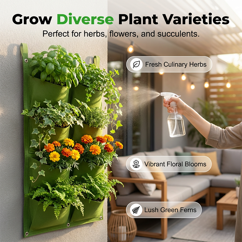 ⏳Nur für kurze Zeit: 50 % Rabatt⏰Platzsparende vertikale Pflanztaschen🌿🌱