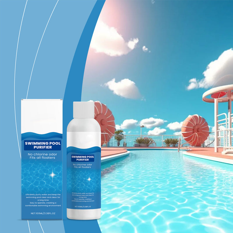 Schwimmbadreinigungsflüssigkeit – effektiv gegen Algen & Trübungen – für klare, hygienisch saubere Becken – ideal für Aufstell- & Folienbecken🏊‍♂️💧