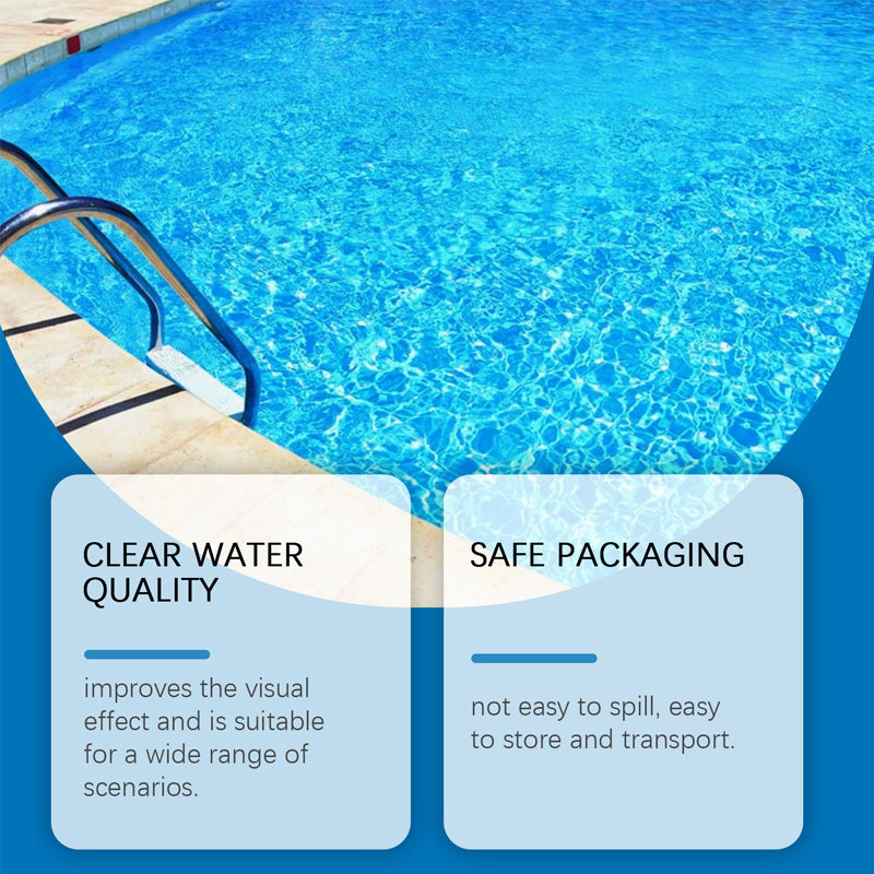 Schwimmbadreinigungsflüssigkeit – effektiv gegen Algen & Trübungen – für klare, hygienisch saubere Becken – ideal für Aufstell- & Folienbecken🏊‍♂️💧
