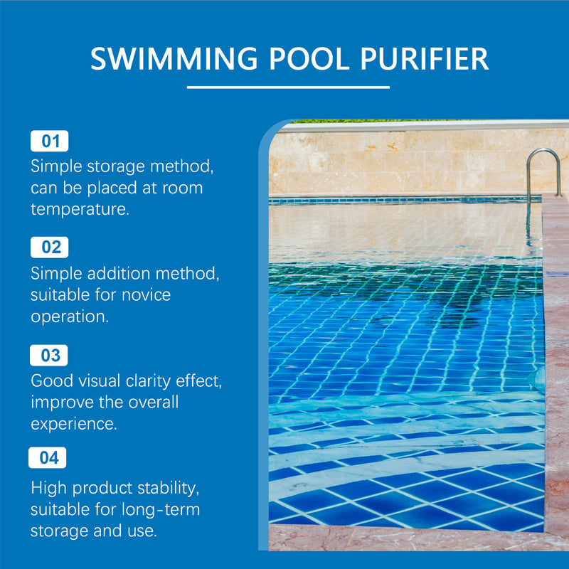 Schwimmbadreinigungsflüssigkeit – effektiv gegen Algen & Trübungen – für klare, hygienisch saubere Becken – ideal für Aufstell- & Folienbecken🏊‍♂️💧