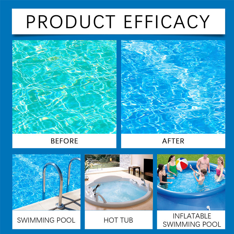 Schwimmbadreinigungsflüssigkeit – effektiv gegen Algen & Trübungen – für klare, hygienisch saubere Becken – ideal für Aufstell- & Folienbecken🏊‍♂️💧