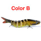 🎣✨50 % Rabatt！✨ Mehrteiliger Bionischer Angelköder – Realistisch, Dynamisch & Vielseitig! ✨