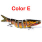 🎣✨50 % Rabatt！✨ Mehrteiliger Bionischer Angelköder – Realistisch, Dynamisch & Vielseitig! ✨