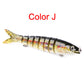 🎣✨50 % Rabatt！✨ Mehrteiliger Bionischer Angelköder – Realistisch, Dynamisch & Vielseitig! ✨