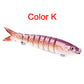 🎣✨50 % Rabatt！✨ Mehrteiliger Bionischer Angelköder – Realistisch, Dynamisch & Vielseitig! ✨
