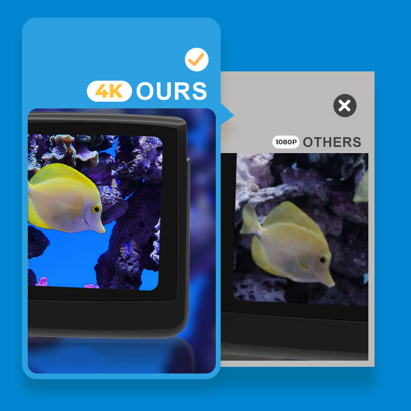 Fischfinder mit Unterwasserkamera – HD-Display, Nachtsicht – für Eis- & Meeresangeln🎣📷