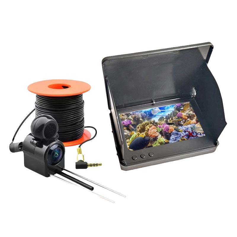 Fischfinder mit Unterwasserkamera – HD-Display, Nachtsicht – für Eis- & Meeresangeln🎣📷