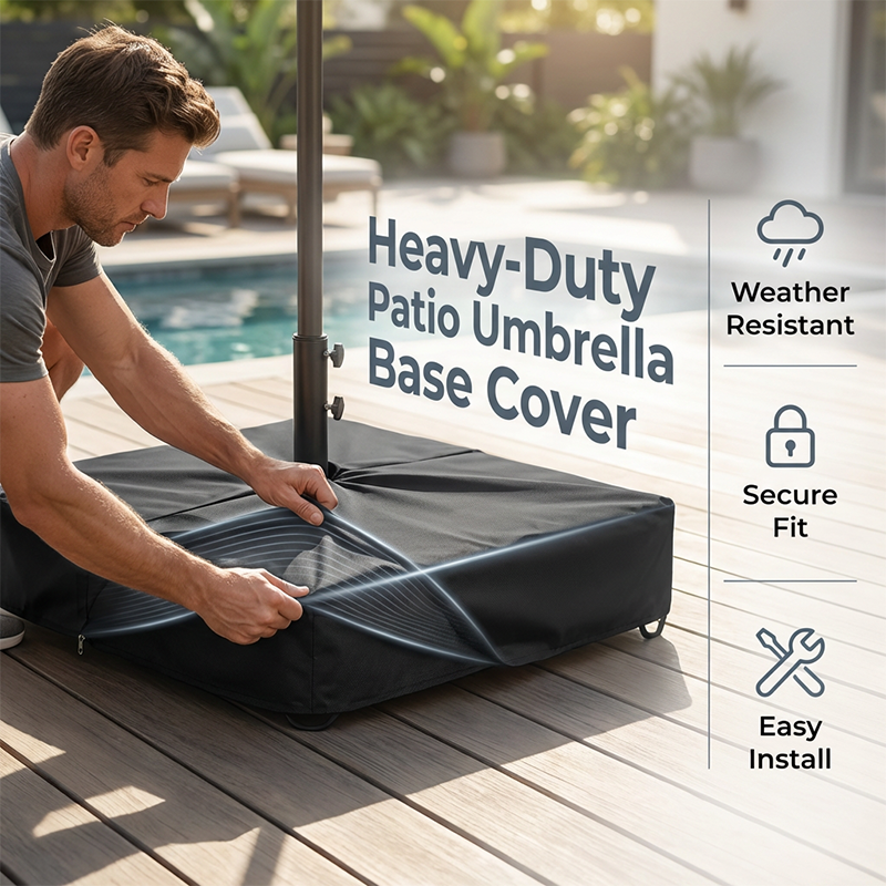Staubschutzhülle für Sonnenschirmständer – wasserdicht & UV-beständig – ideal für Terrasse, Garten & Balkon – wetterfest & langlebig☀️🛡️