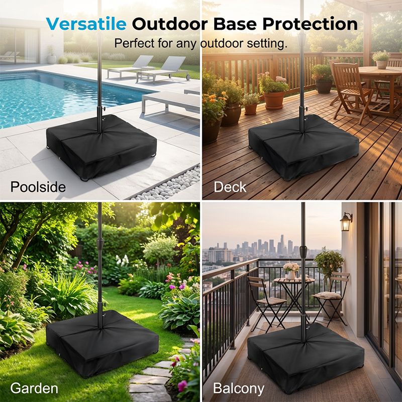 Staubschutzhülle für Sonnenschirmständer – wasserdicht & UV-beständig – ideal für Terrasse, Garten & Balkon – wetterfest & langlebig☀️🛡️