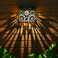Solar-Wandleuchte mit Lochmuster – dekorativ & energiesparend – ideal für Garten, Terrasse & Eingangsbereich☀️💡